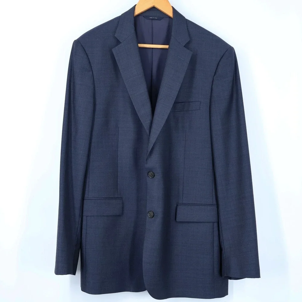 Brooks Brothers Madison 1818 Sport Suit Jacket 100% Wool Made in Italy 42L